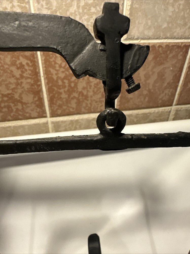 Black Decorative Antique Iron Balance Scale