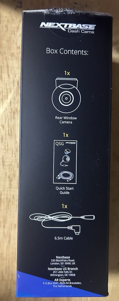 Nextbase Dashcam 322GW Bundle