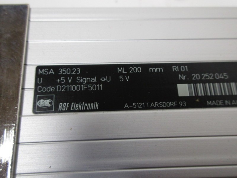 RSF ELEKTRONIK MSA350.23 LINEAR ENCODER NSMP