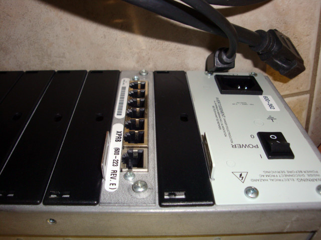 Cybex Rear Access KVM Switch XP4040 / XPST XPAC with cables