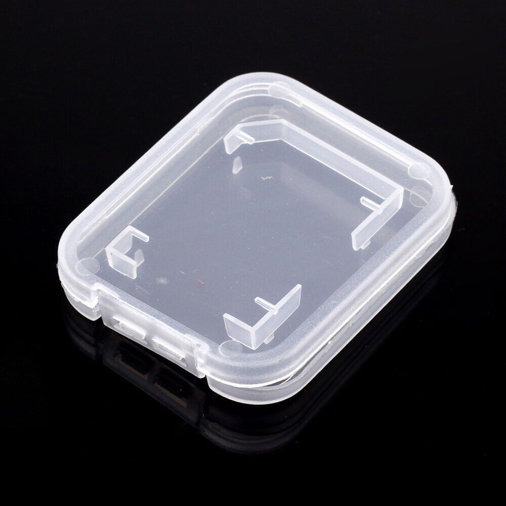 20pcs Plastic Standard SD SDHC Memory Card Storage Box Organizer Case Container