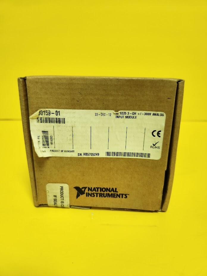 New National Instruments NI-9225 cDAQ High Voltage Analog Input Module