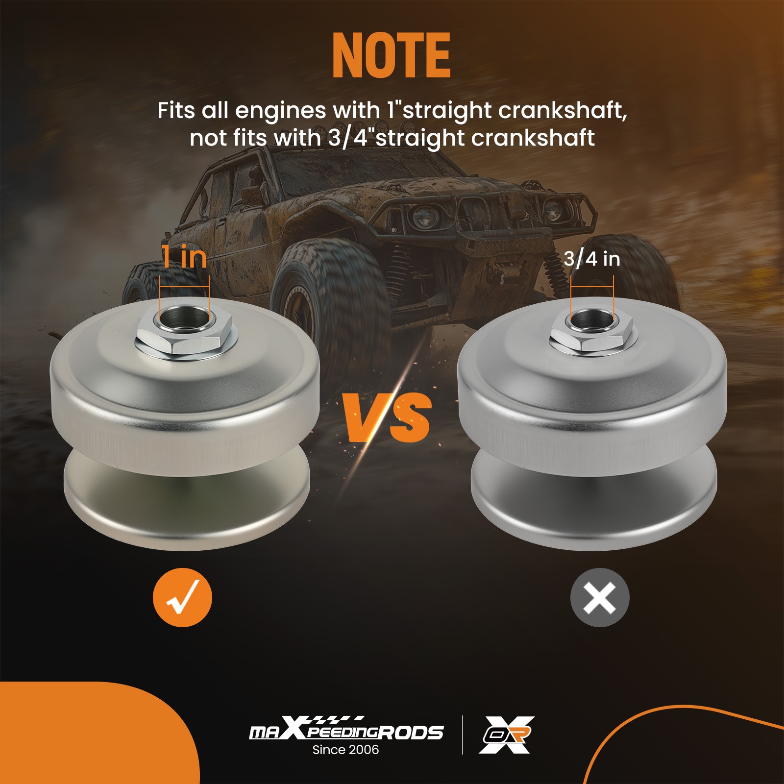 40 Series Torque Converter Driver Clutch Pulley Backplate for Go Karts 9HP-16H