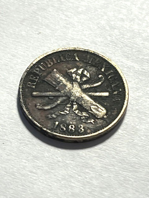 1883 Mexico 2 Centavos #10070