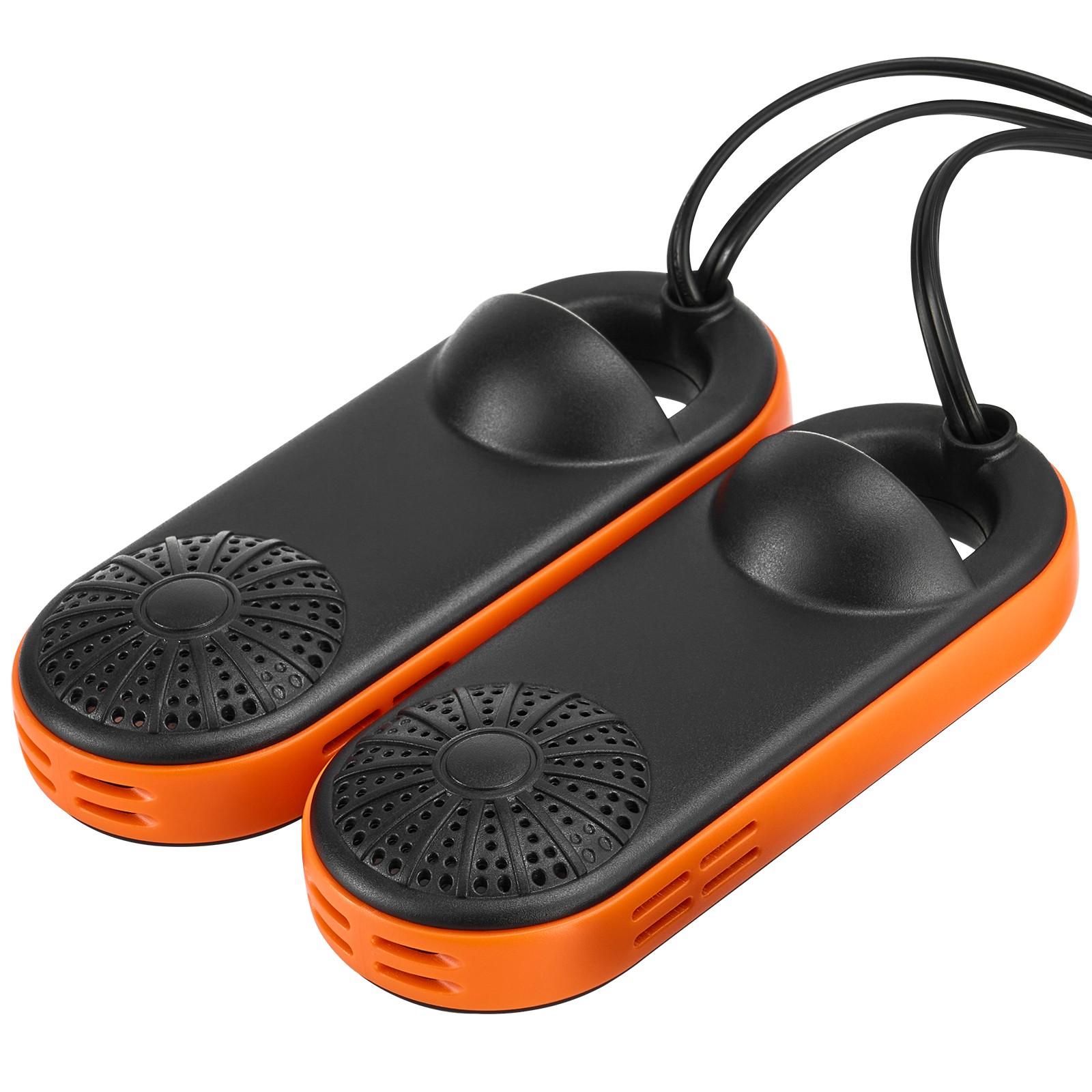 VEVOR Portable Shoe Dryer Boot Dryer with Quick & Even Drying Black & Orange