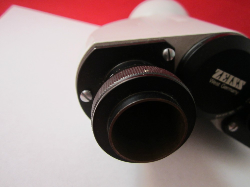 MICROSCOPE PART ZEISS GERMANY HEAD EYEPIECE HOLDER BIN#1C