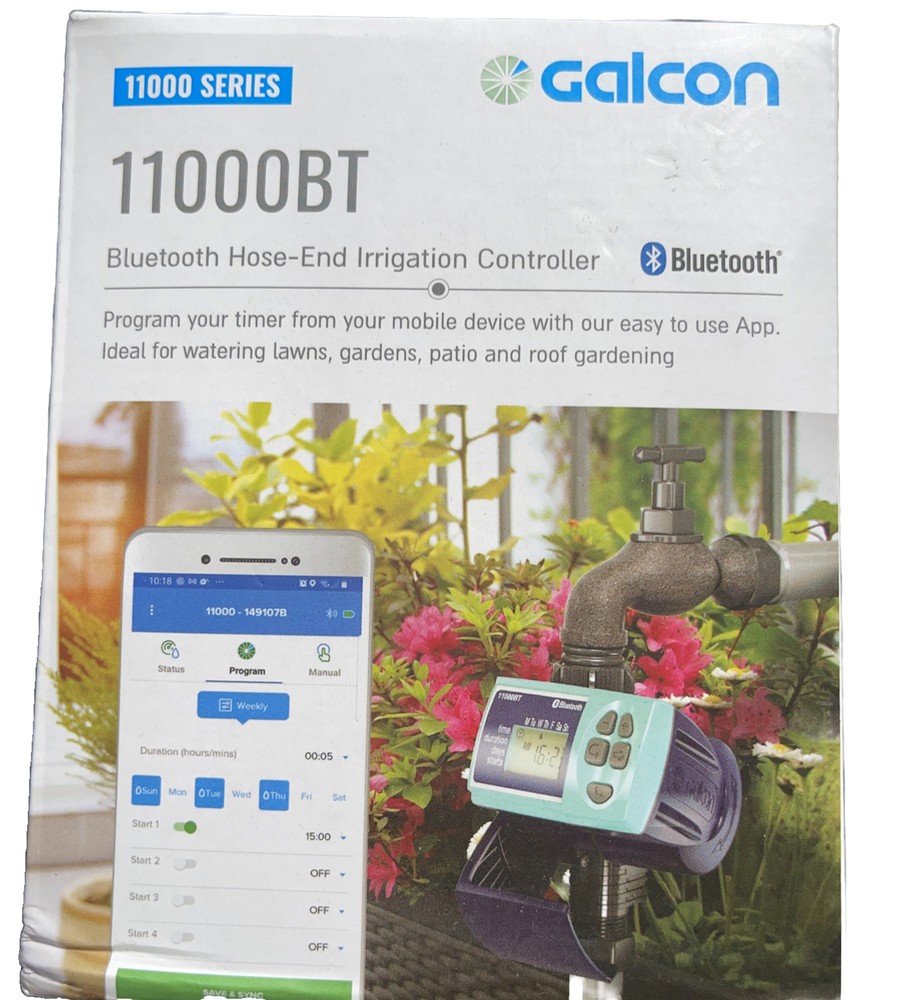 Galcon 11000BT Bluetooth Irrigation Controller Hose Timers
