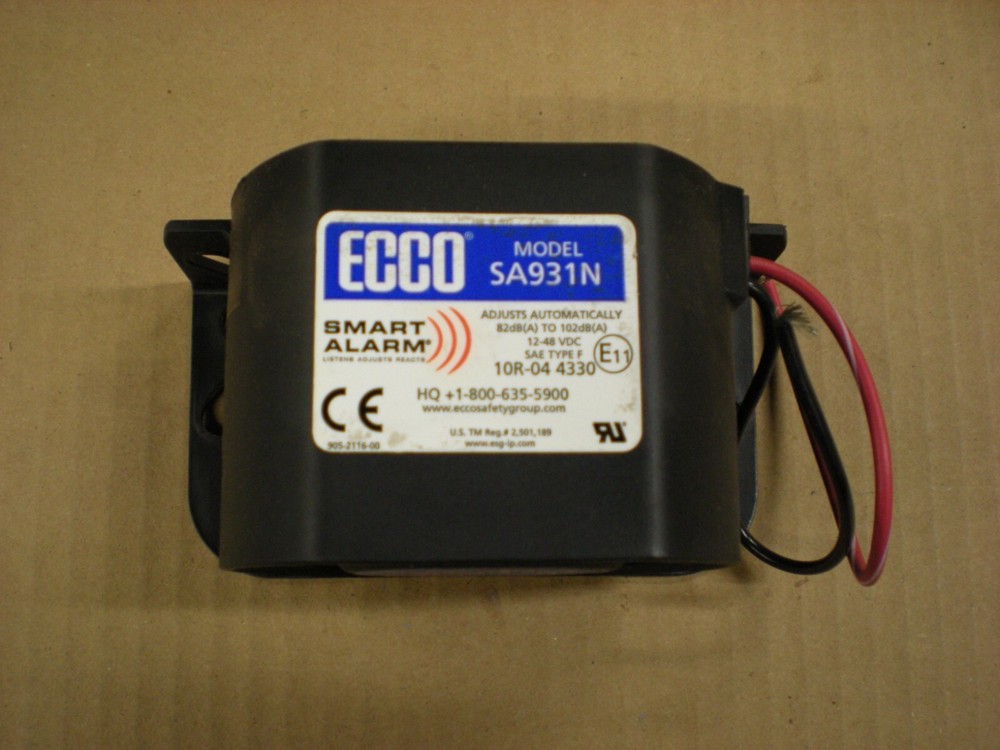 ECCO SA931N BACK UP ALARM