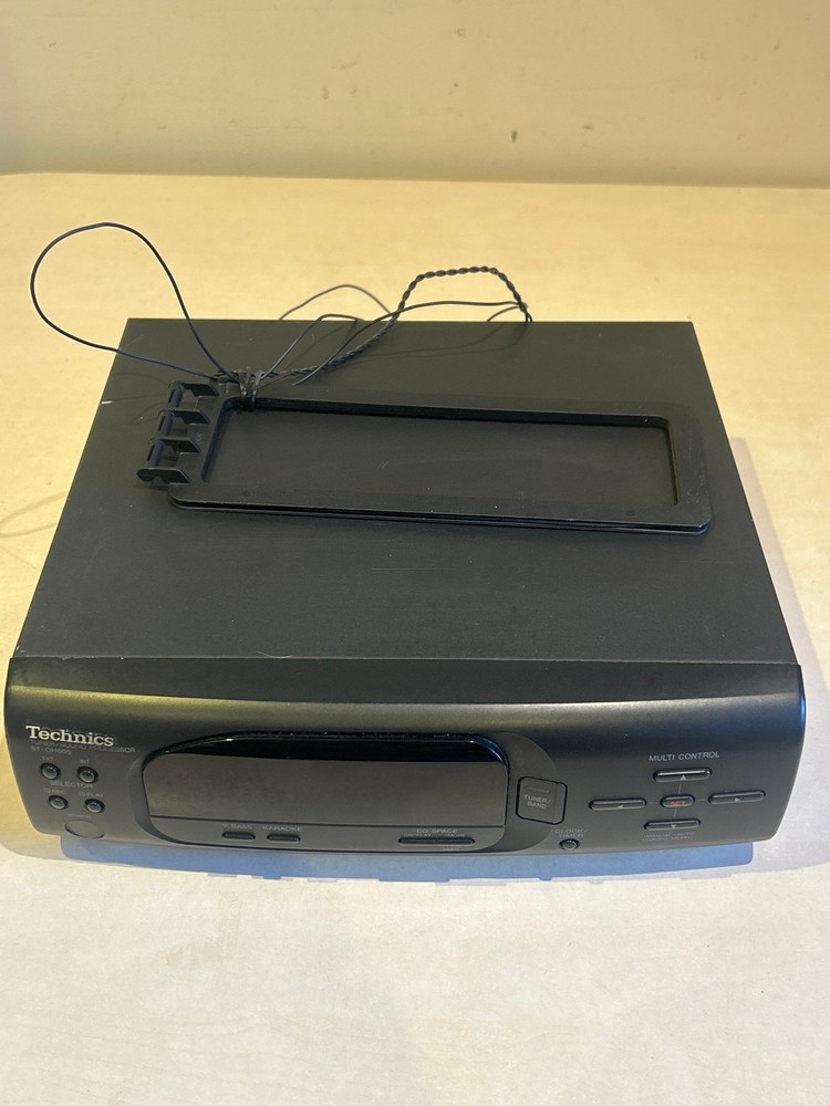 Technics ST-CH505 Tuner Sound Processor Black FM AM