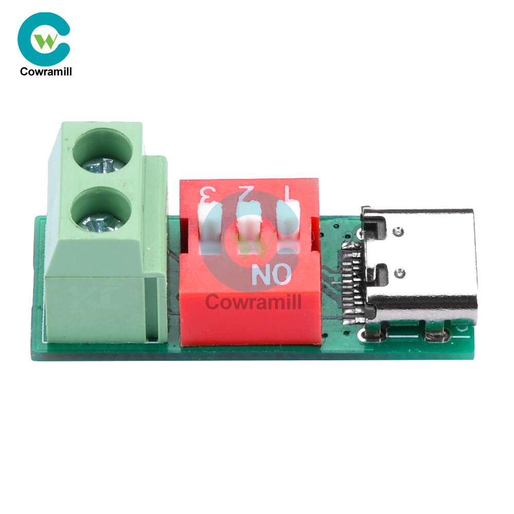 Type-C PD QC Trigger Adjustable Voltage Power Module Fast Charging Decoy Module