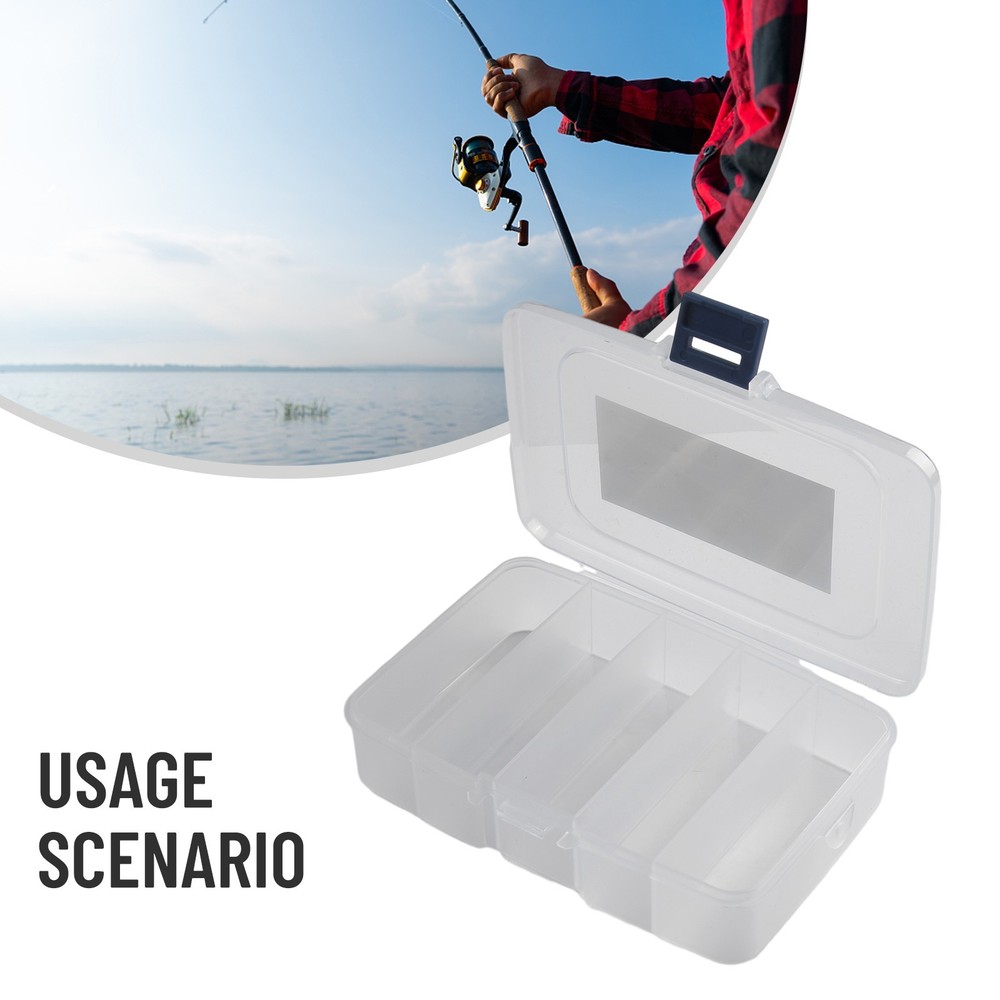 Tool Screws Box Case Box Craft Organizer PP Plastic Small Part Container