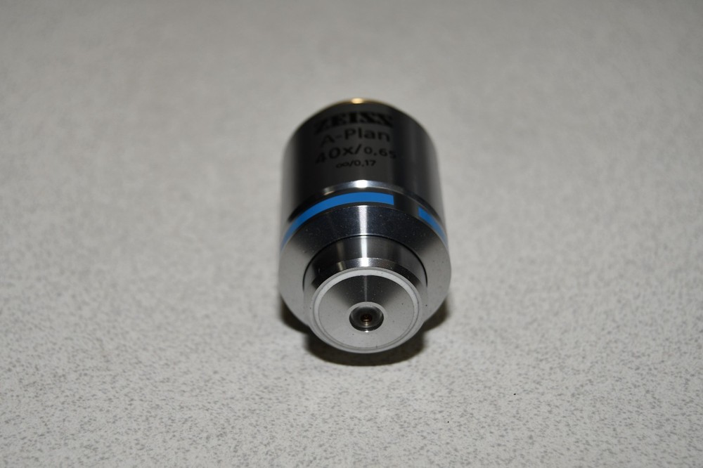^ Zeiss A Plan 40x/0.65 Microscope Objective 44 10 50 #X6359