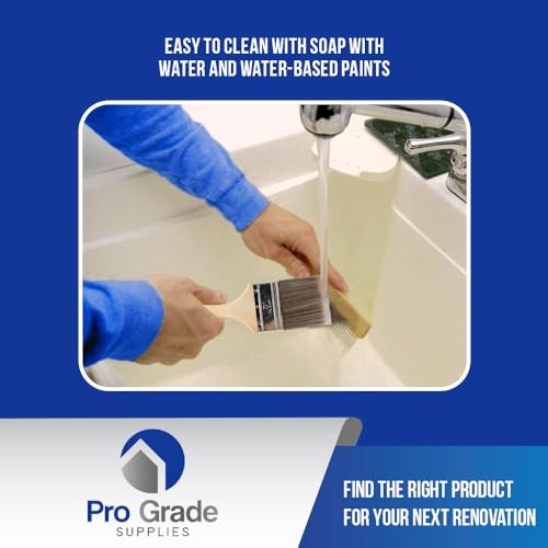 - Paint Brushes - 2Ea 3" Flat Brushes 2Ea H 3F
