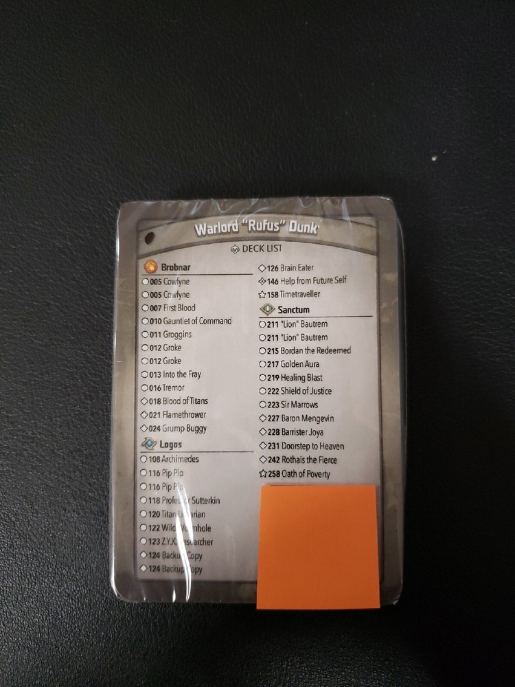 Keyforge Deck With Timetraveller, X2 Backup Copy, Doorstep To Heaven