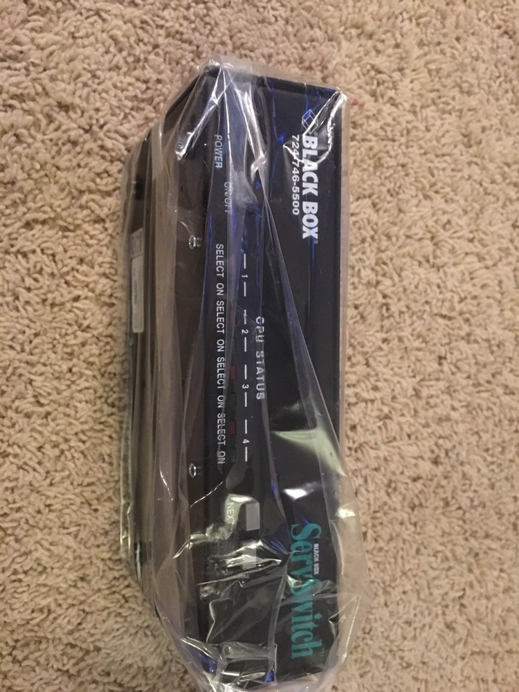 Black Box ServSwitch Secure KVM Switch Model SW721A-R2 Brand NEW