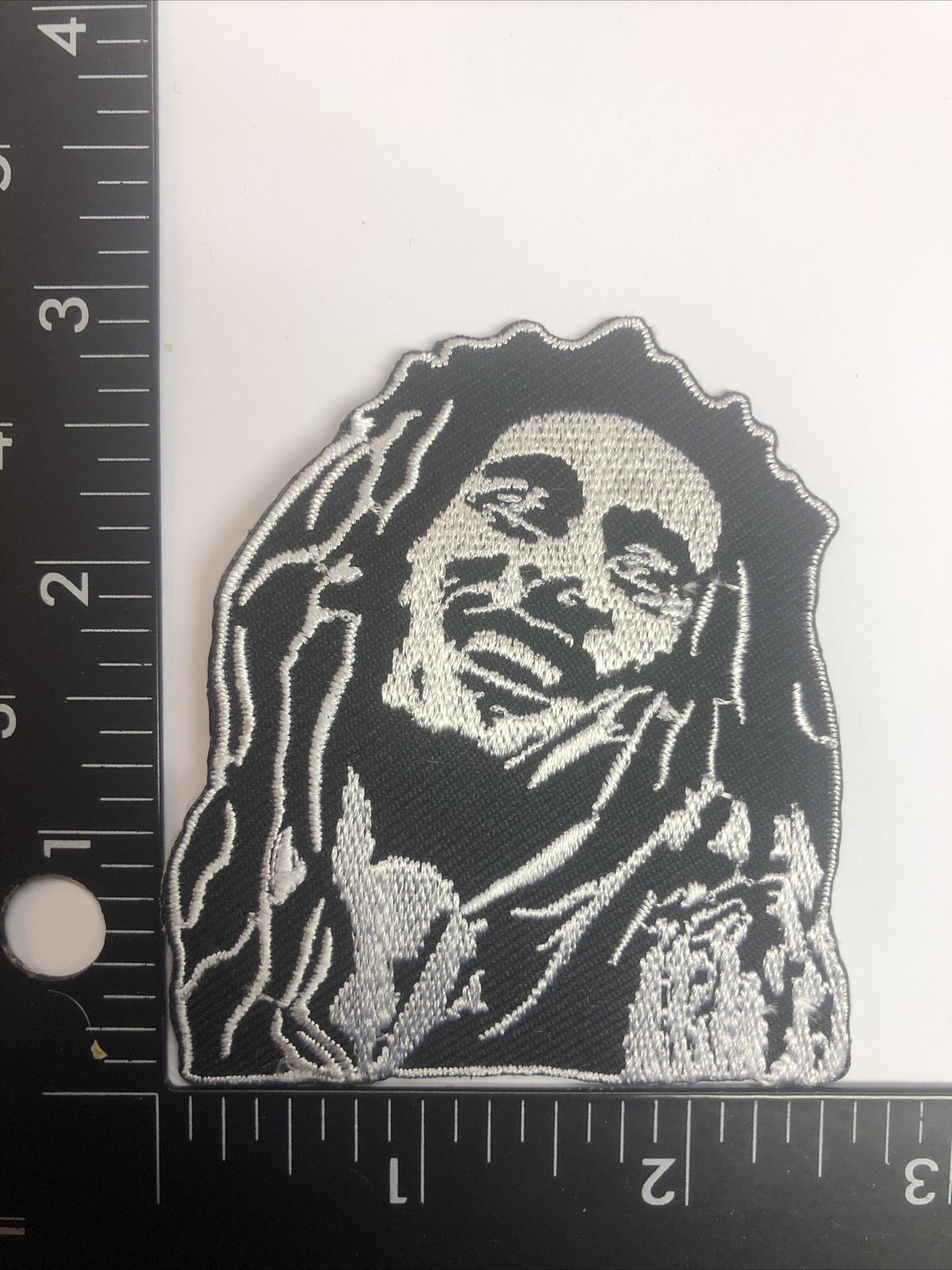 Bob Marley Iron On Patch