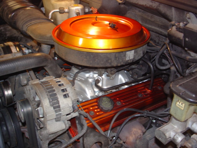 Anodized Orange Chrome Paint Engine High Temp Coating Caliper Brake Spray 2 Cans