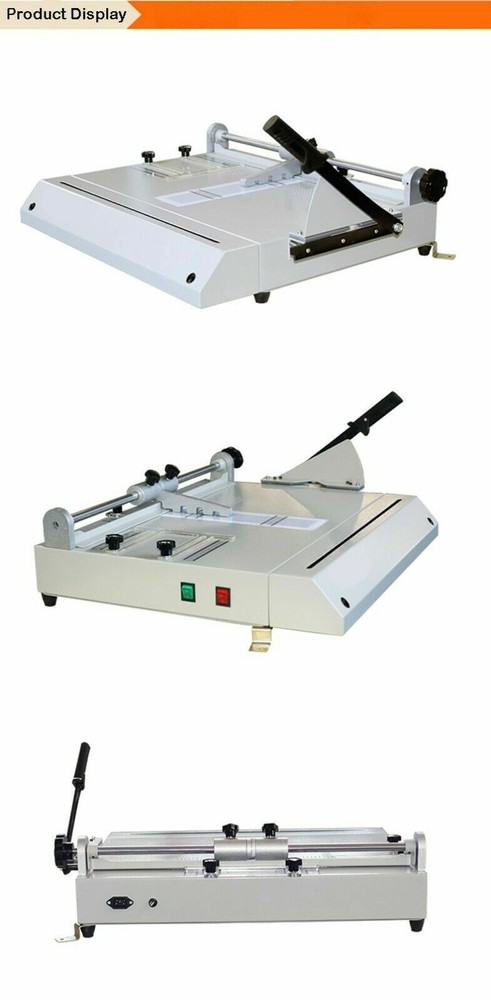Pro A3 Hard Cover Case Maker Desktop Hardback Hardbound Making Machine 110V