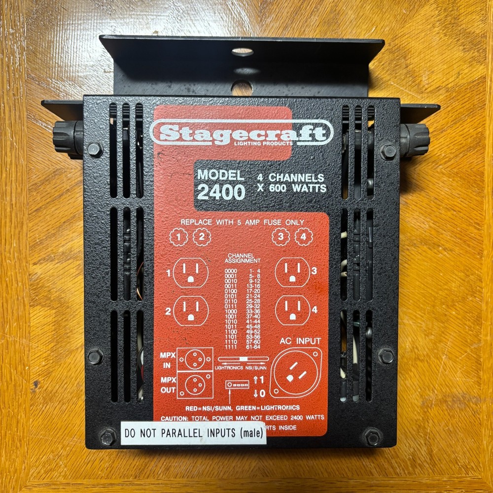 Stagecraft 2400 Lighting Power Supply