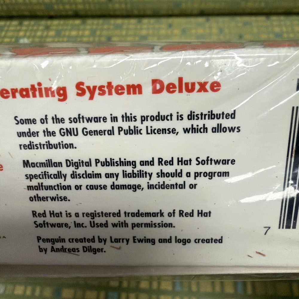 The Complete Redhat Linux 5.2 Operating System Deluxe Secure Server Partial Seal