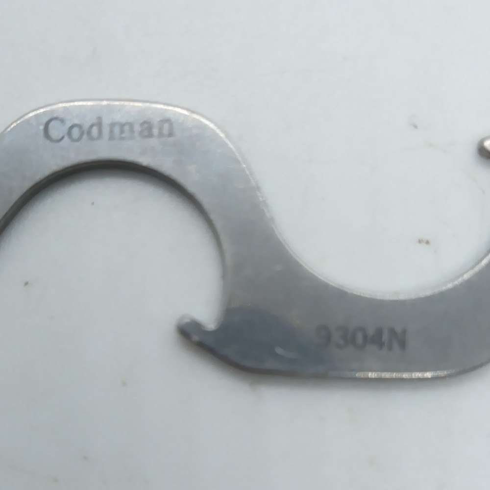 Codman Orthopedic Surgical Instruments 9304N Multi 'C' Spanner 6 Size Stainless