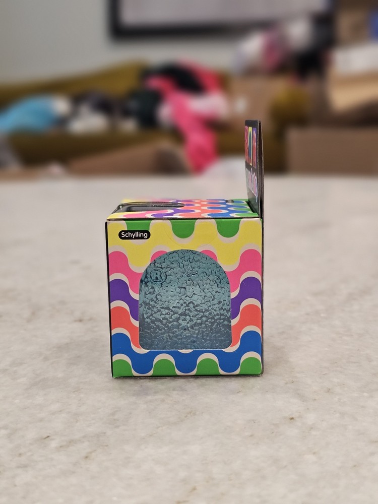 Nee Doh Gumdrop Super Solid Squish Needoh Gum Drop Blue RARE