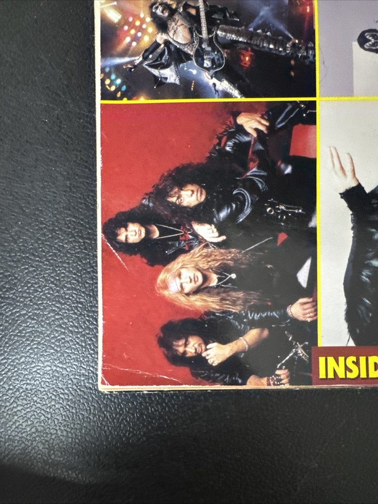 2000 METAL EDGE SPECIAL KISS THE OFFICIAL KISS FAREWELL POSTER BOOK MAGAZINE