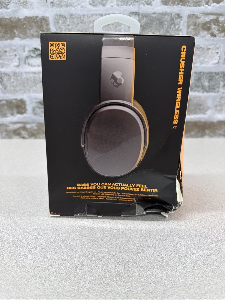 Skullcandy Crusher XT Wireless Foldable Over-Ear Headphones, Model Sccrw