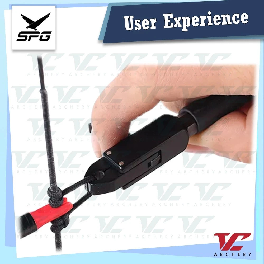 Archery Wrist Release Aid Trigger Adjustable Strap Caliper Compound Bow Hunting