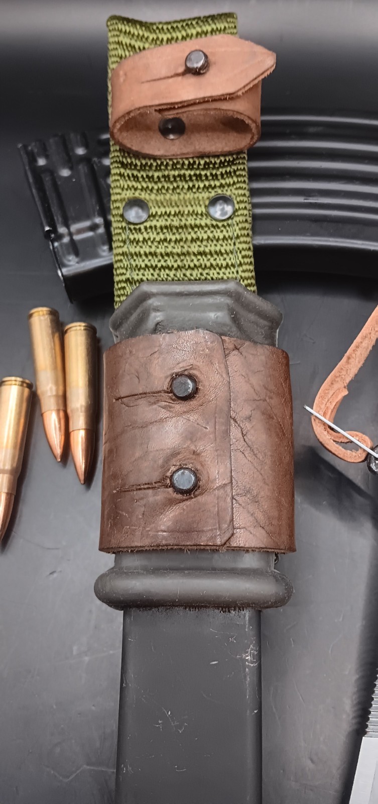 Romanian Type II AIMS Bayonet w/ Complete Sheath - Unissued Soviet Cold War #4