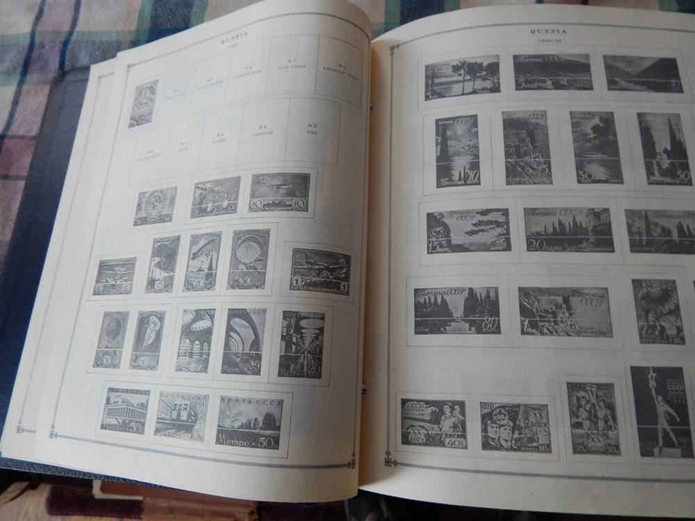 Scott Russia International Stamp Album 1865-2013