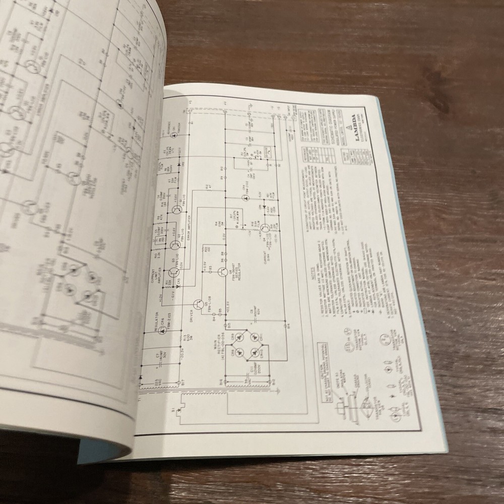 Lambda Model LM B Package Regulated Power Supply Prefixes A-D Instruction Manual