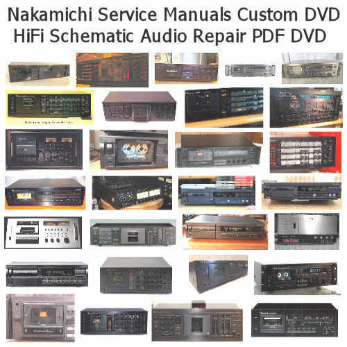 Nakamichi HiFi service manuals Computer DVD