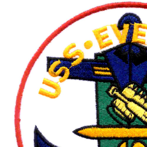 DD-789 USS Eversole Patch - Version B Small