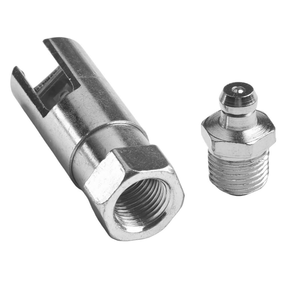 Right Angle 90 Degree Push-on Grease Coupler With 1/8 Inch NPT Threads