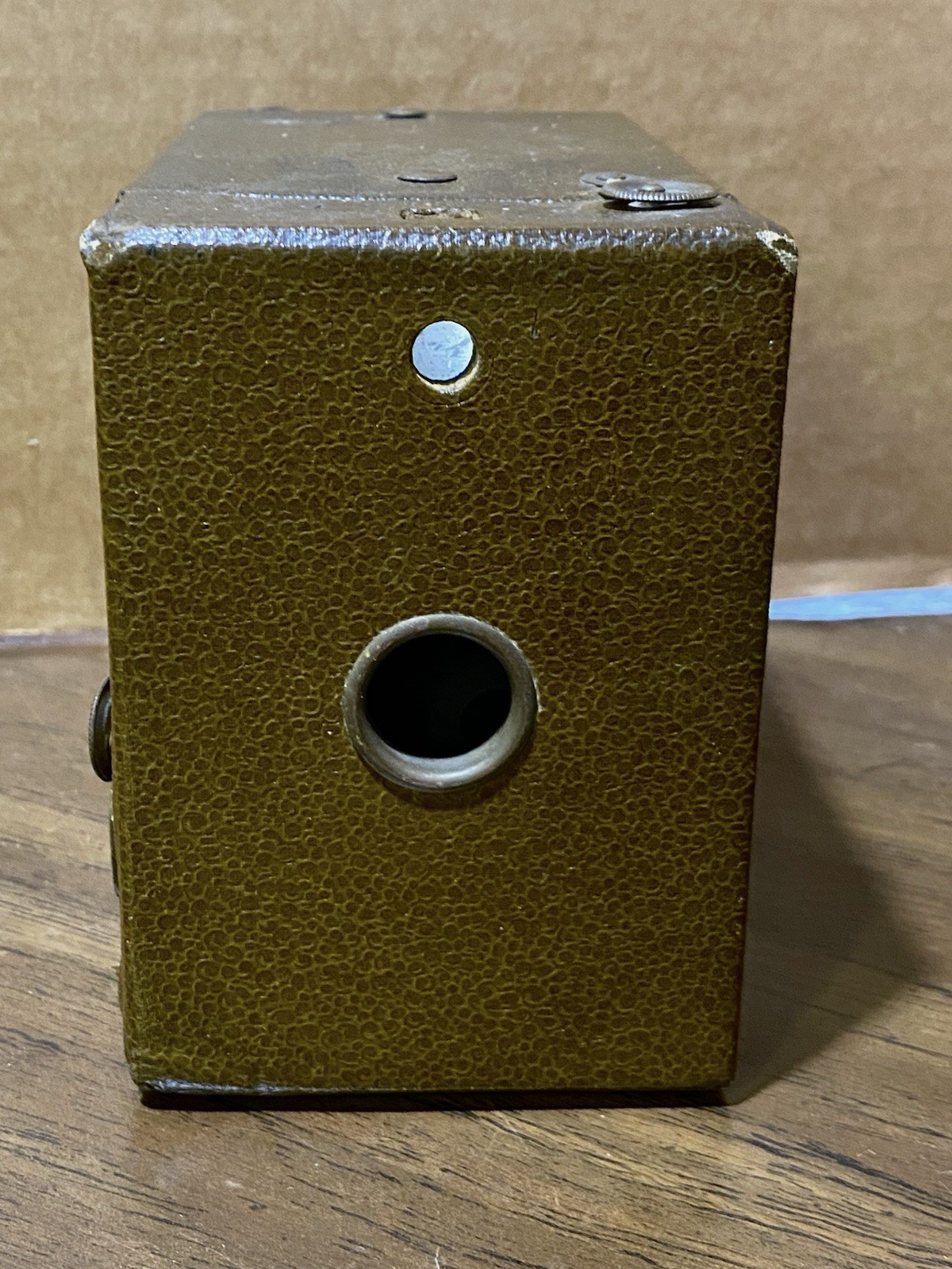 Vintage 1880-1930 50th Anniversary Brown Kodak Box Camera