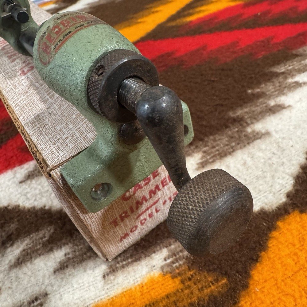 Redding Model 13 Master Case Trimmer Reloading Tool Vintage Original Box