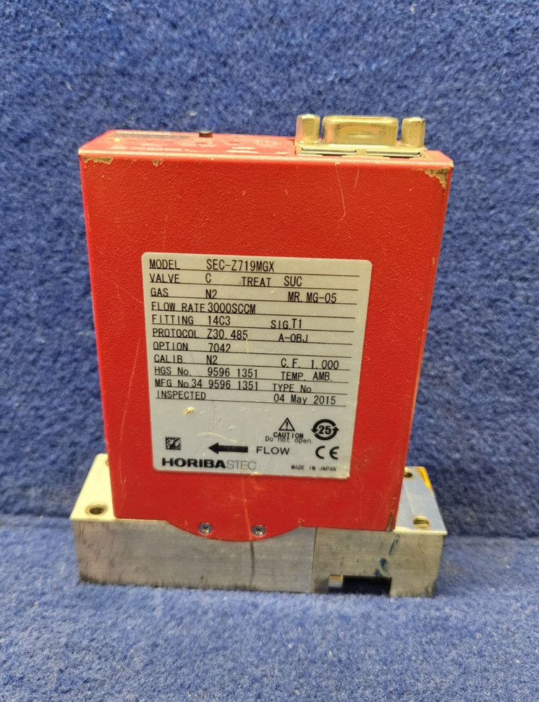 HoribaSTEC SEC-Z719MGX Mass Flow Controller 3000 SCCM N2
