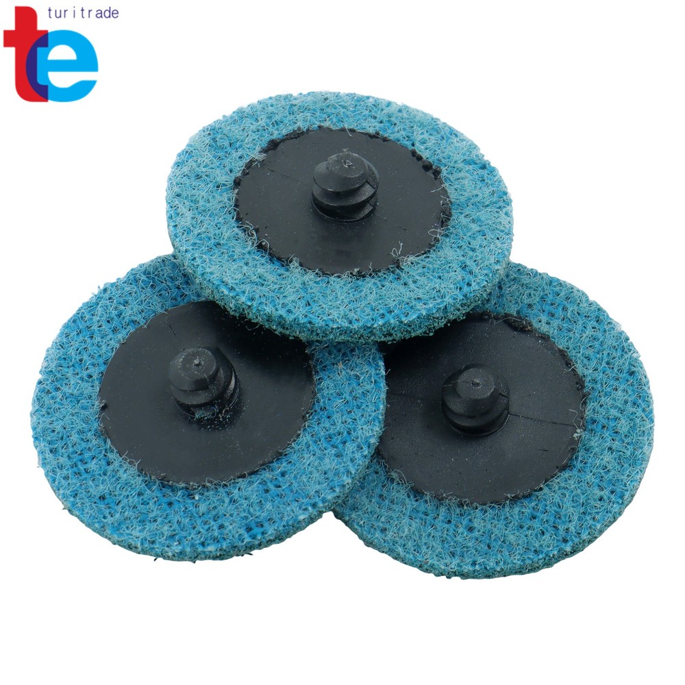 25 Pcs Quick Change Surface Conditioning Disc 2" Blue (Fine) Prep Pad