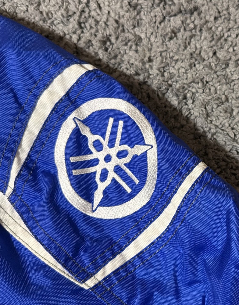Yamaha Blue Competition Snowmobile Jacket, Size Small - 4 Stroke Performance