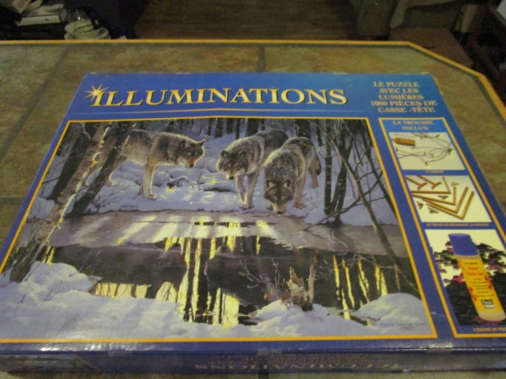 REFLECTIONS REFLETS ~ 1000 PC. PUZZLE FROM EMPIRE, WOLVES, NEW & SEALED