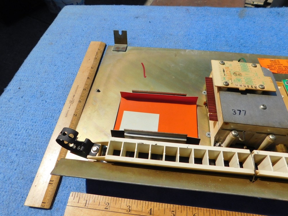 Seeburg STD3 Sunstar Cabinet Control Panel Assembly # 10-458731