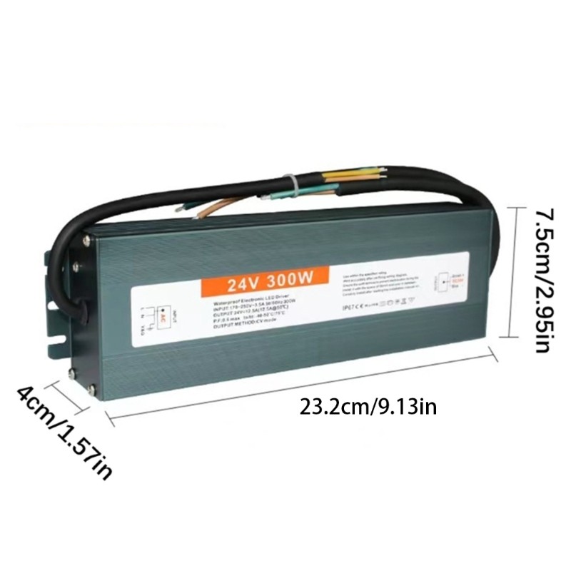 Industrial 24V 300W Dustproof Alterer With Overburden Security And Efficient