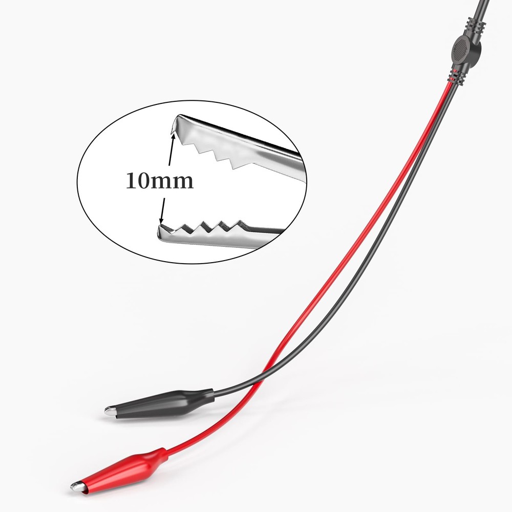 BNC Test Leads Set Oscilloscope Test Leads Kit BNC to Alligator Crocodile Cli...