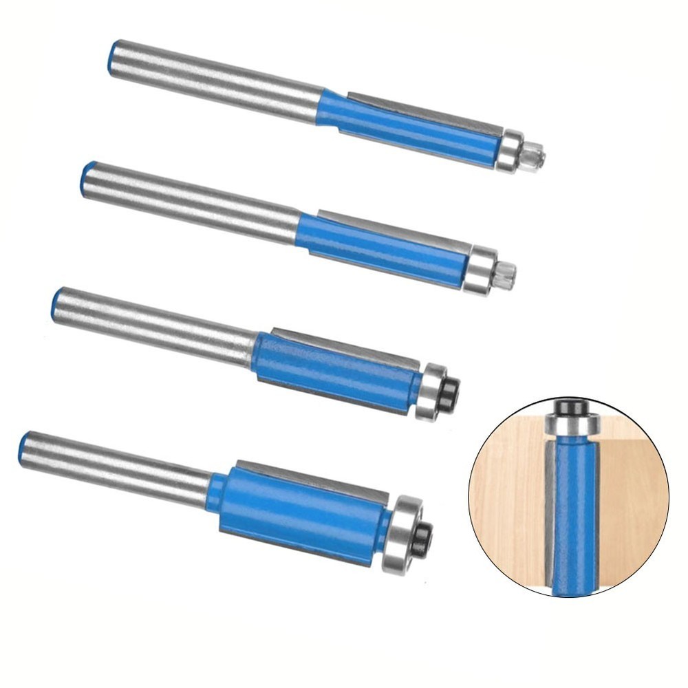 Adjustable 6mm Shank Router Bit for Versatile Woodworking Applications
