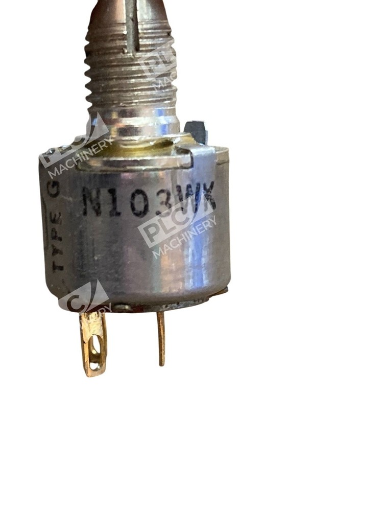 Allen-Bradley N103WK Type G Single-Turn Potentiometer Variable Resistor