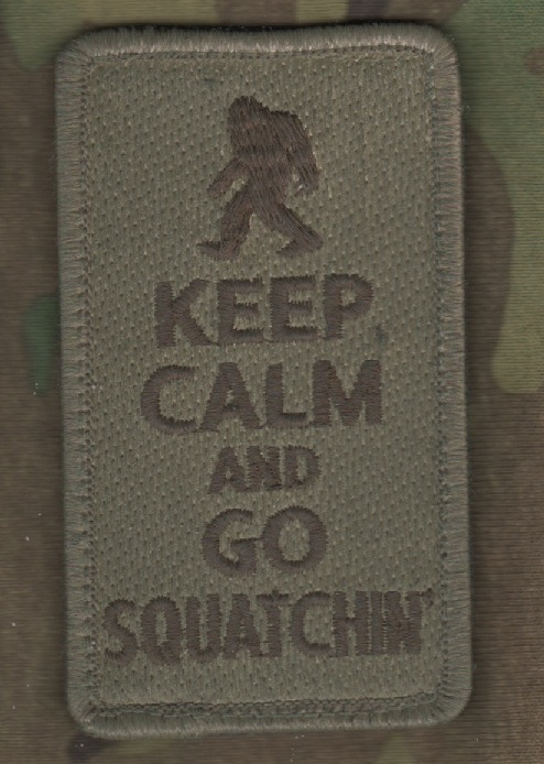 JOINT SPECIAL OPERATIONS TASK FORCE vêlkrö PATCH: KEEP CALM and NEVER GET COUGHT