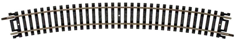 Atlas HO Scale Code 100 24" Curve 6-Pack Model Train Track