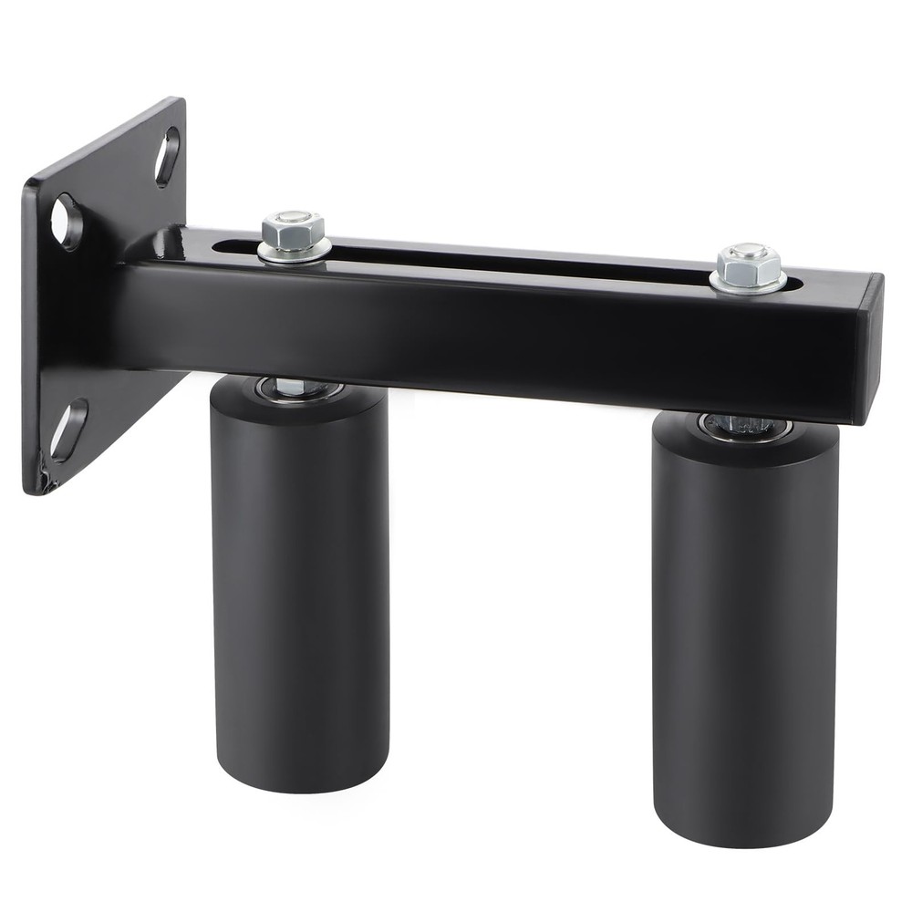 Adjustable 6" Nylon Slide Gate Guide Roller - Durable Support Assembly for Stabi