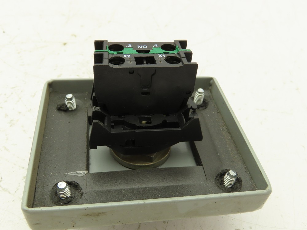 Electromate E1PBGM Green Illuminated Pushbutton Enclosure